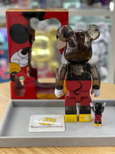 BE@RBRICK x Clot 三眼米奇透明黑色版 100+400% bearbrick